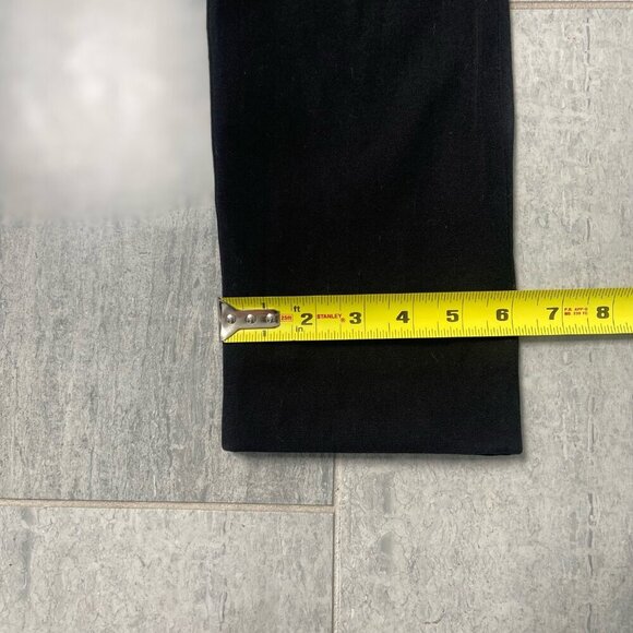 GAP Slim Cropped Two-Way Stretch Ankle Low-Rise Pants Black Size 0 - Picture 10 of 13